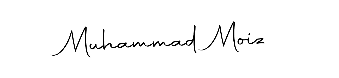 Design your own signature with our free online signature maker. With this signature software, you can create a handwritten (Autography-DOLnW) signature for name Muhammad Moiz. Muhammad Moiz signature style 10 images and pictures png