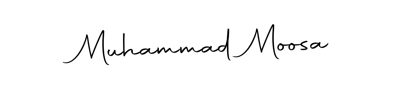 if you are searching for the best signature style for your name Muhammad Moosa. so please give up your signature search. here we have designed multiple signature styles  using Autography-DOLnW. Muhammad Moosa signature style 10 images and pictures png