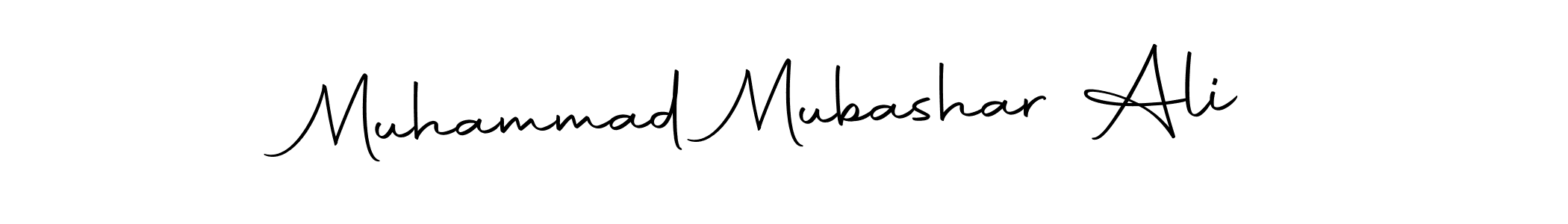 Design your own signature with our free online signature maker. With this signature software, you can create a handwritten (Autography-DOLnW) signature for name Muhammad Mubashar Ali. Muhammad Mubashar Ali signature style 10 images and pictures png