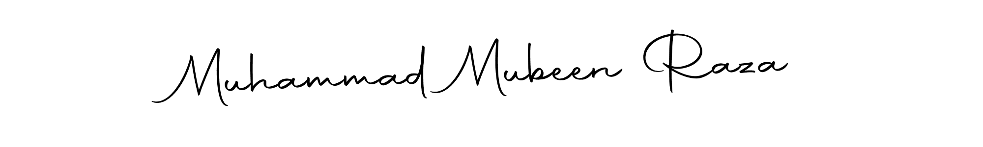 Design your own signature with our free online signature maker. With this signature software, you can create a handwritten (Autography-DOLnW) signature for name Muhammad Mubeen Raza. Muhammad Mubeen Raza signature style 10 images and pictures png
