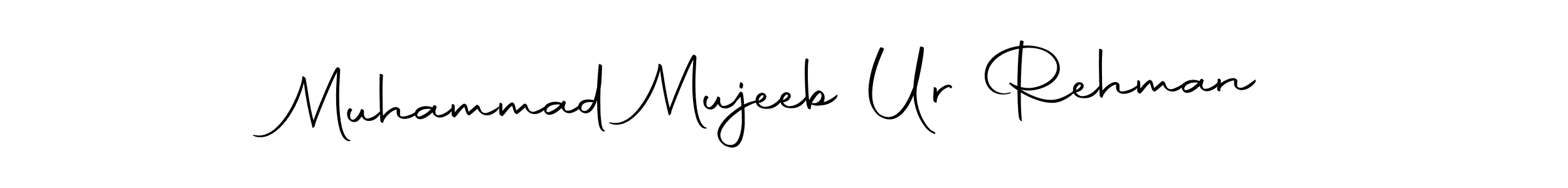 Make a beautiful signature design for name Muhammad Mujeeb Ur Rehman. With this signature (Autography-DOLnW) style, you can create a handwritten signature for free. Muhammad Mujeeb Ur Rehman signature style 10 images and pictures png