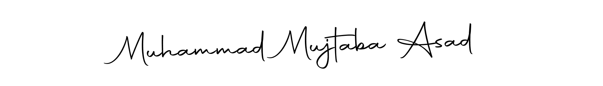 Design your own signature with our free online signature maker. With this signature software, you can create a handwritten (Autography-DOLnW) signature for name Muhammad Mujtaba Asad. Muhammad Mujtaba Asad signature style 10 images and pictures png