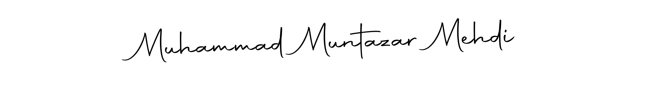 Make a beautiful signature design for name Muhammad Muntazar Mehdi. Use this online signature maker to create a handwritten signature for free. Muhammad Muntazar Mehdi signature style 10 images and pictures png