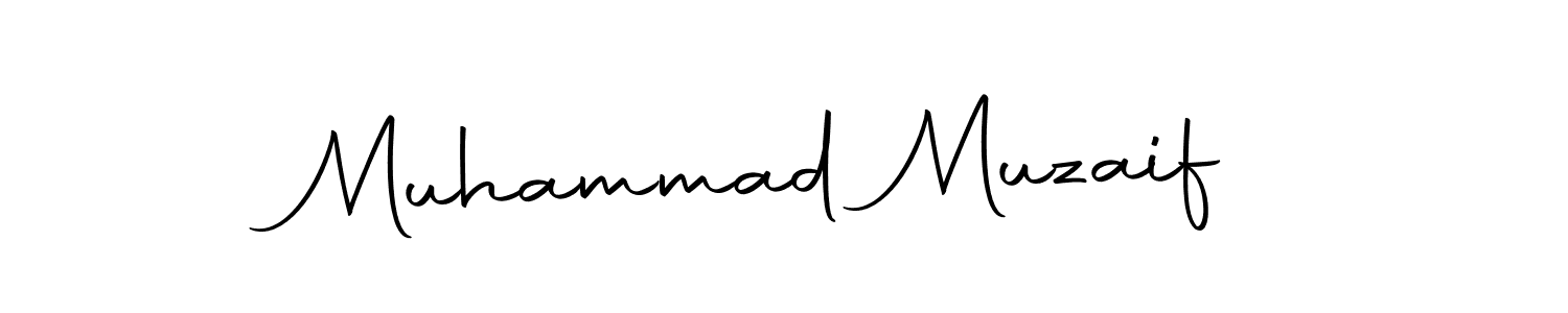 Create a beautiful signature design for name Muhammad Muzaif. With this signature (Autography-DOLnW) fonts, you can make a handwritten signature for free. Muhammad Muzaif signature style 10 images and pictures png