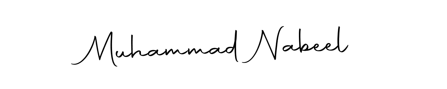 You should practise on your own different ways (Autography-DOLnW) to write your name (Muhammad Nabeel) in signature. don't let someone else do it for you. Muhammad Nabeel signature style 10 images and pictures png