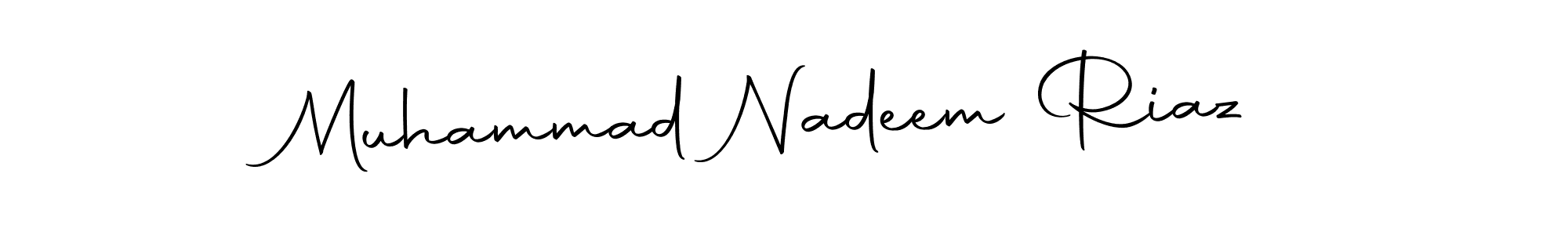 Make a beautiful signature design for name Muhammad Nadeem Riaz. Use this online signature maker to create a handwritten signature for free. Muhammad Nadeem Riaz signature style 10 images and pictures png