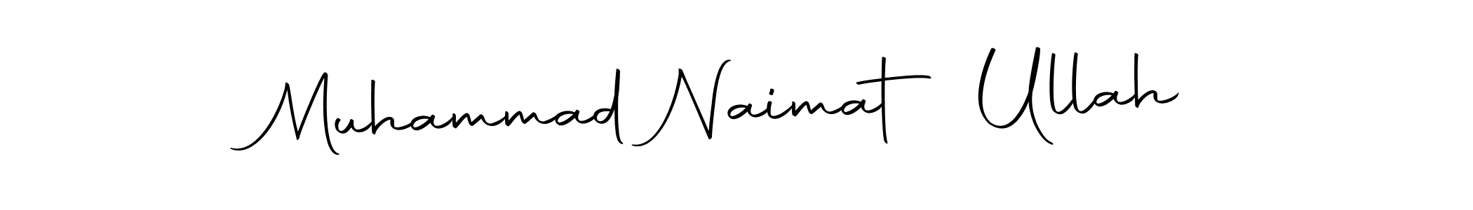 Also we have Muhammad Naimat Ullah name is the best signature style. Create professional handwritten signature collection using Autography-DOLnW autograph style. Muhammad Naimat Ullah signature style 10 images and pictures png