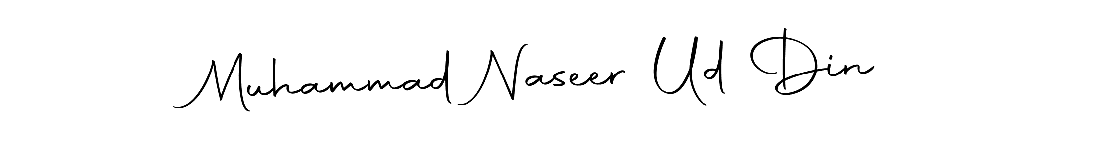 Make a beautiful signature design for name Muhammad Naseer Ud Din. With this signature (Autography-DOLnW) style, you can create a handwritten signature for free. Muhammad Naseer Ud Din signature style 10 images and pictures png