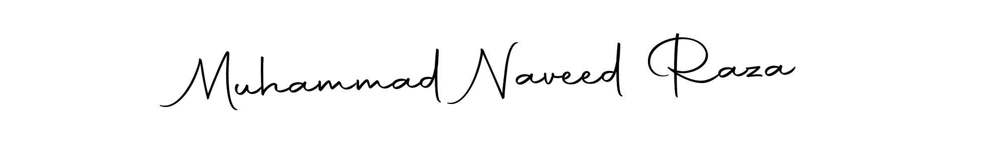 Use a signature maker to create a handwritten signature online. With this signature software, you can design (Autography-DOLnW) your own signature for name Muhammad Naveed Raza. Muhammad Naveed Raza signature style 10 images and pictures png