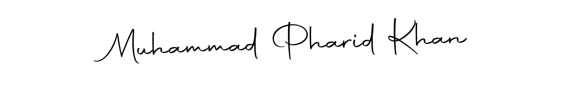 Also You can easily find your signature by using the search form. We will create Muhammad Pharid Khan name handwritten signature images for you free of cost using Autography-DOLnW sign style. Muhammad Pharid Khan signature style 10 images and pictures png