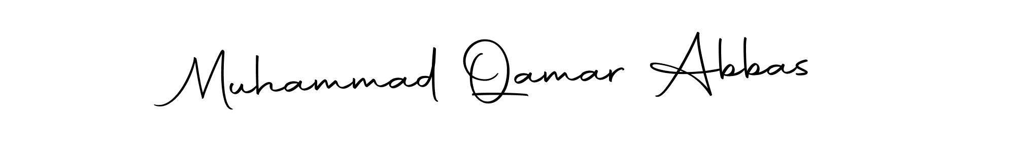 This is the best signature style for the Muhammad Qamar Abbas name. Also you like these signature font (Autography-DOLnW). Mix name signature. Muhammad Qamar Abbas signature style 10 images and pictures png