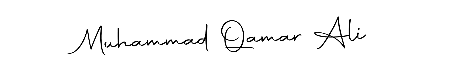 Design your own signature with our free online signature maker. With this signature software, you can create a handwritten (Autography-DOLnW) signature for name Muhammad Qamar Ali. Muhammad Qamar Ali signature style 10 images and pictures png