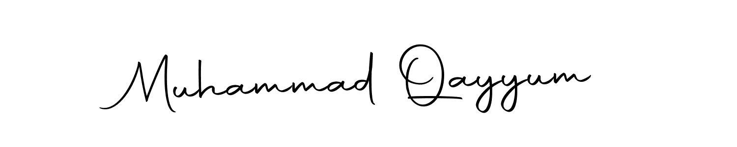 Also we have Muhammad Qayyum name is the best signature style. Create professional handwritten signature collection using Autography-DOLnW autograph style. Muhammad Qayyum signature style 10 images and pictures png