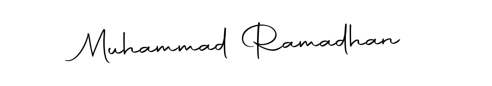 if you are searching for the best signature style for your name Muhammad Ramadhan. so please give up your signature search. here we have designed multiple signature styles  using Autography-DOLnW. Muhammad Ramadhan signature style 10 images and pictures png