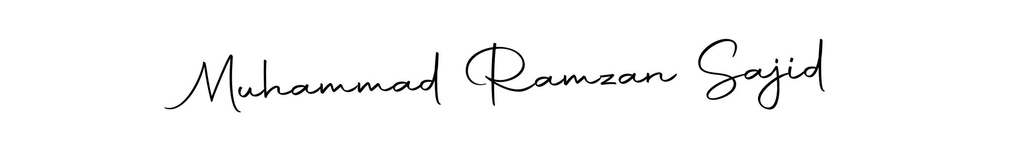 Design your own signature with our free online signature maker. With this signature software, you can create a handwritten (Autography-DOLnW) signature for name Muhammad Ramzan Sajid. Muhammad Ramzan Sajid signature style 10 images and pictures png