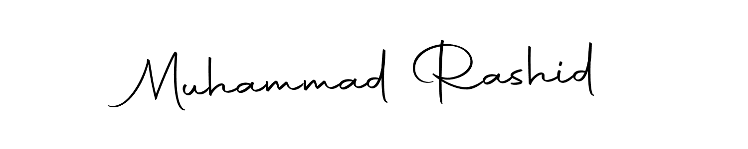 Also we have Muhammad Rashid name is the best signature style. Create professional handwritten signature collection using Autography-DOLnW autograph style. Muhammad Rashid signature style 10 images and pictures png