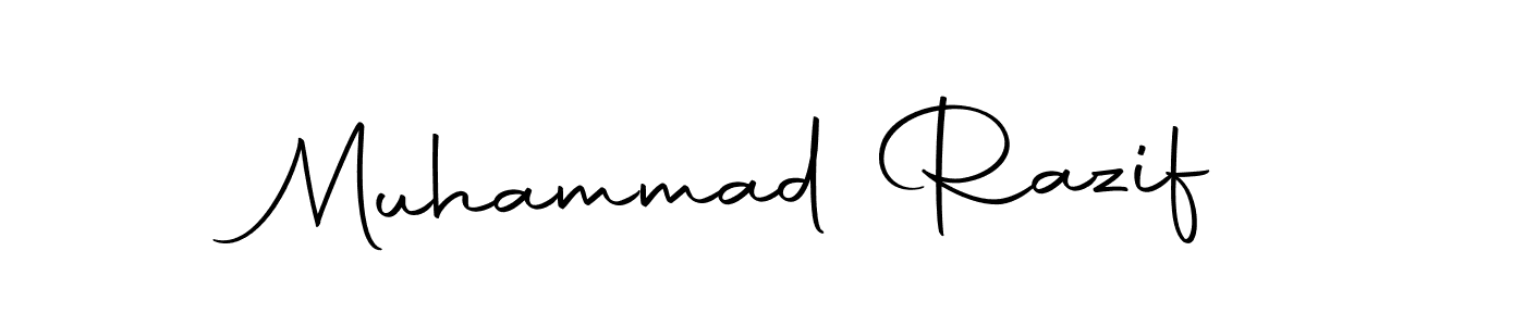 Muhammad Razif stylish signature style. Best Handwritten Sign (Autography-DOLnW) for my name. Handwritten Signature Collection Ideas for my name Muhammad Razif. Muhammad Razif signature style 10 images and pictures png