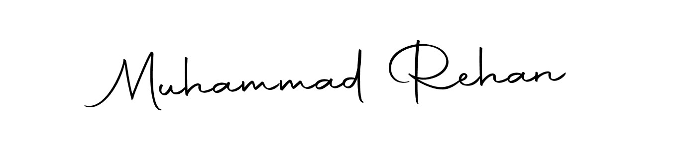 How to make Muhammad Rehan name signature. Use Autography-DOLnW style for creating short signs online. This is the latest handwritten sign. Muhammad Rehan signature style 10 images and pictures png