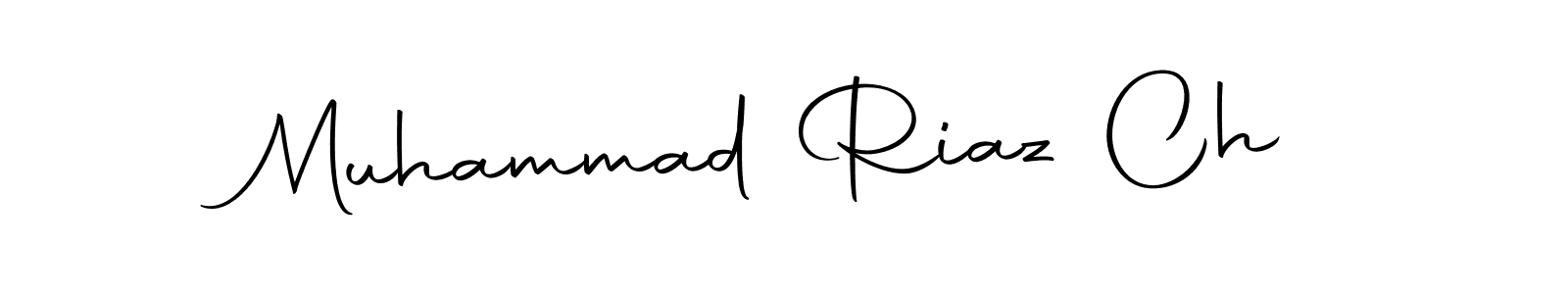 Make a beautiful signature design for name Muhammad Riaz Ch. With this signature (Autography-DOLnW) style, you can create a handwritten signature for free. Muhammad Riaz Ch signature style 10 images and pictures png