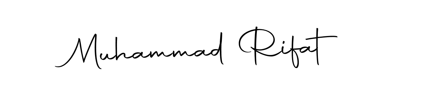 This is the best signature style for the Muhammad Rifat name. Also you like these signature font (Autography-DOLnW). Mix name signature. Muhammad Rifat signature style 10 images and pictures png