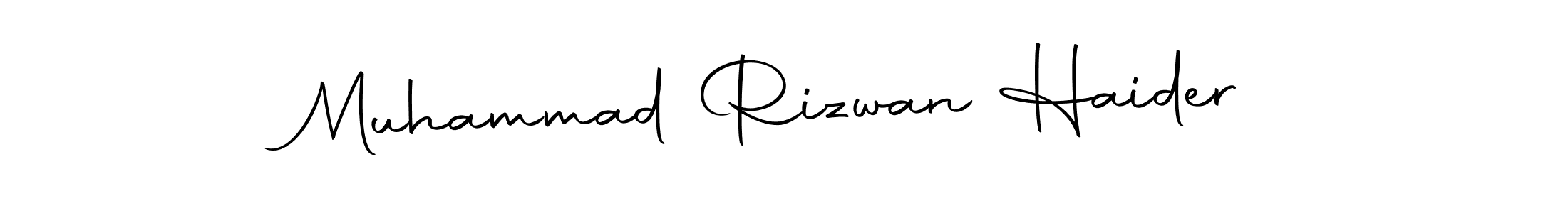 if you are searching for the best signature style for your name Muhammad Rizwan Haider. so please give up your signature search. here we have designed multiple signature styles  using Autography-DOLnW. Muhammad Rizwan Haider signature style 10 images and pictures png