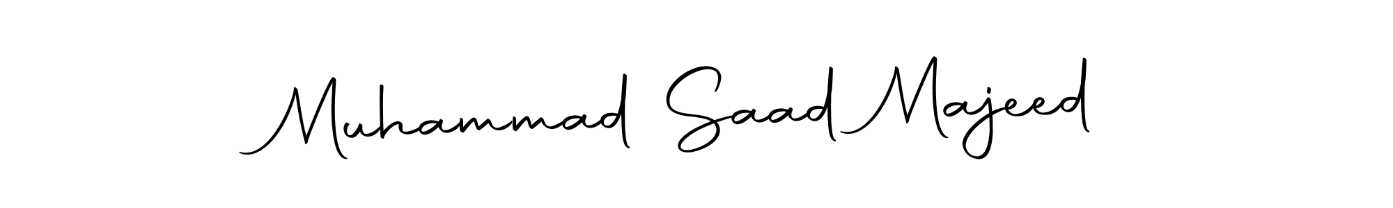 Muhammad Saad Majeed stylish signature style. Best Handwritten Sign (Autography-DOLnW) for my name. Handwritten Signature Collection Ideas for my name Muhammad Saad Majeed. Muhammad Saad Majeed signature style 10 images and pictures png