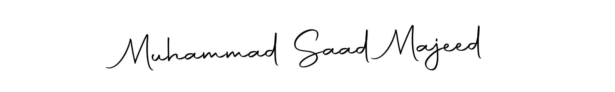 Similarly Autography-DOLnW is the best handwritten signature design. Signature creator online .You can use it as an online autograph creator for name Muhammad Saad Majeed. Muhammad Saad Majeed signature style 10 images and pictures png