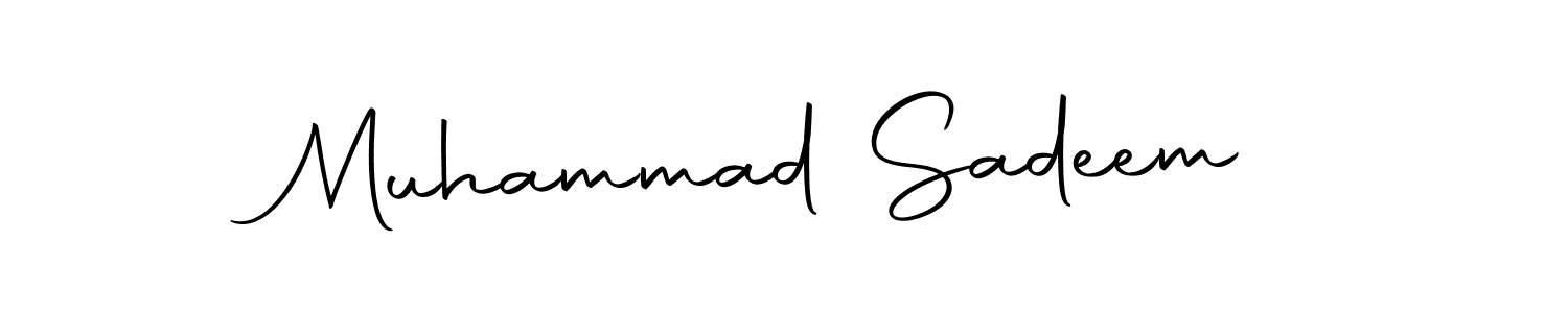 It looks lik you need a new signature style for name Muhammad Sadeem. Design unique handwritten (Autography-DOLnW) signature with our free signature maker in just a few clicks. Muhammad Sadeem signature style 10 images and pictures png