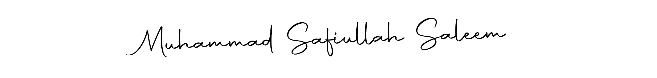 It looks lik you need a new signature style for name Muhammad Safiullah Saleem. Design unique handwritten (Autography-DOLnW) signature with our free signature maker in just a few clicks. Muhammad Safiullah Saleem signature style 10 images and pictures png