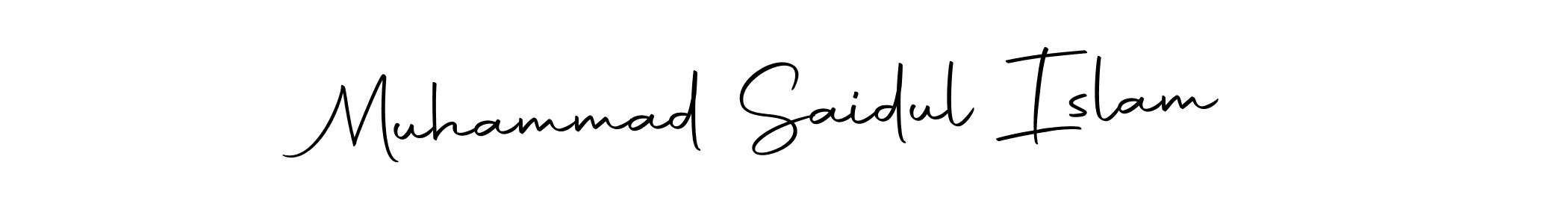 Muhammad Saidul Islam stylish signature style. Best Handwritten Sign (Autography-DOLnW) for my name. Handwritten Signature Collection Ideas for my name Muhammad Saidul Islam. Muhammad Saidul Islam signature style 10 images and pictures png