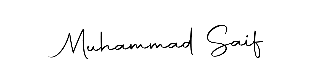 Use a signature maker to create a handwritten signature online. With this signature software, you can design (Autography-DOLnW) your own signature for name Muhammad Saif. Muhammad Saif signature style 10 images and pictures png