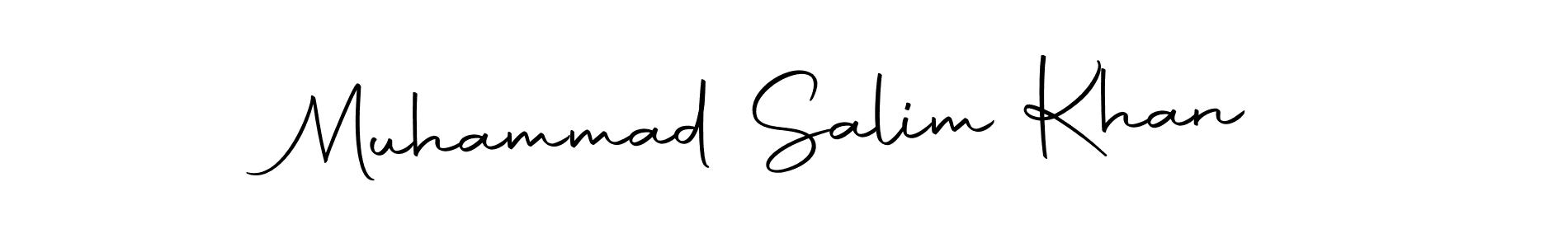 The best way (Autography-DOLnW) to make a short signature is to pick only two or three words in your name. The name Muhammad Salim Khan include a total of six letters. For converting this name. Muhammad Salim Khan signature style 10 images and pictures png