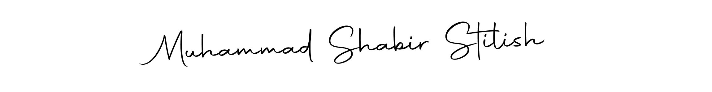 You can use this online signature creator to create a handwritten signature for the name Muhammad Shabir Stilish. This is the best online autograph maker. Muhammad Shabir Stilish signature style 10 images and pictures png