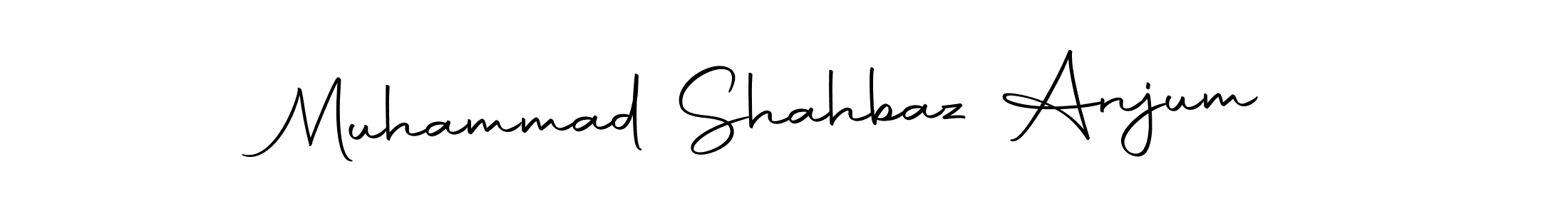 Design your own signature with our free online signature maker. With this signature software, you can create a handwritten (Autography-DOLnW) signature for name Muhammad Shahbaz Anjum. Muhammad Shahbaz Anjum signature style 10 images and pictures png