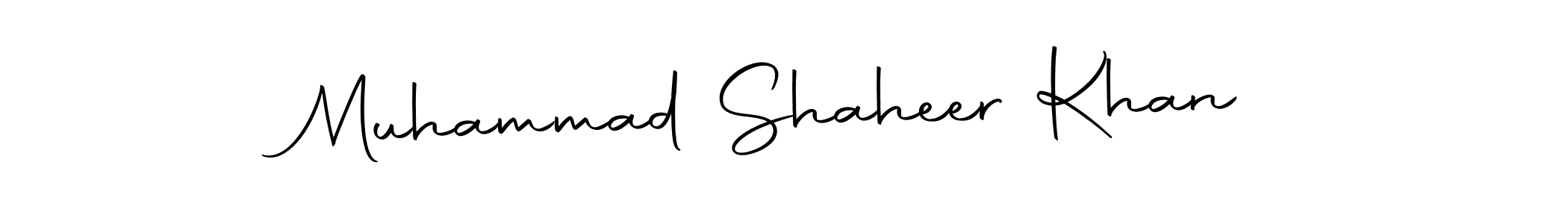 You should practise on your own different ways (Autography-DOLnW) to write your name (Muhammad Shaheer Khan) in signature. don't let someone else do it for you. Muhammad Shaheer Khan signature style 10 images and pictures png