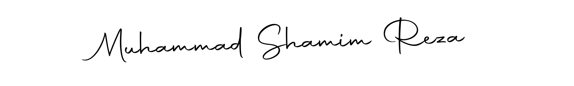 Make a beautiful signature design for name Muhammad Shamim Reza. With this signature (Autography-DOLnW) style, you can create a handwritten signature for free. Muhammad Shamim Reza signature style 10 images and pictures png