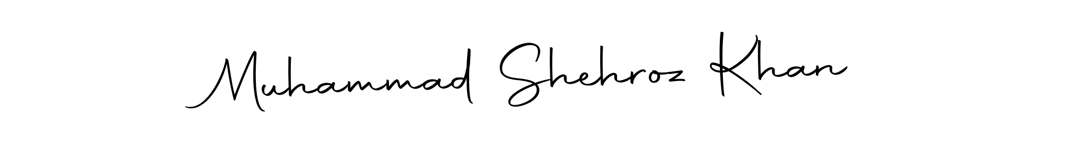 You should practise on your own different ways (Autography-DOLnW) to write your name (Muhammad Shehroz Khan) in signature. don't let someone else do it for you. Muhammad Shehroz Khan signature style 10 images and pictures png