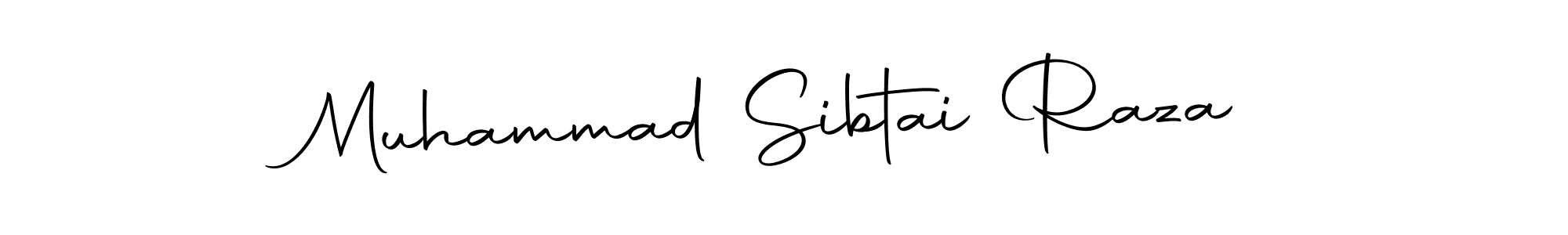 Design your own signature with our free online signature maker. With this signature software, you can create a handwritten (Autography-DOLnW) signature for name Muhammad Sibtai Raza. Muhammad Sibtai Raza signature style 10 images and pictures png