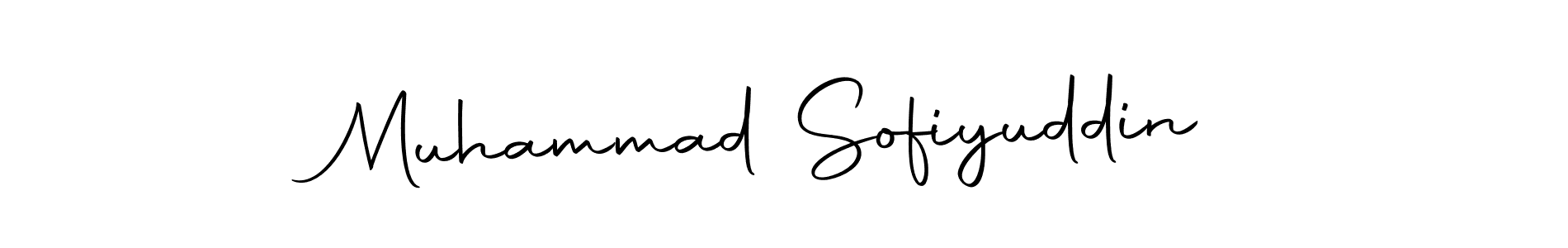 Use a signature maker to create a handwritten signature online. With this signature software, you can design (Autography-DOLnW) your own signature for name Muhammad Sofiyuddin. Muhammad Sofiyuddin signature style 10 images and pictures png