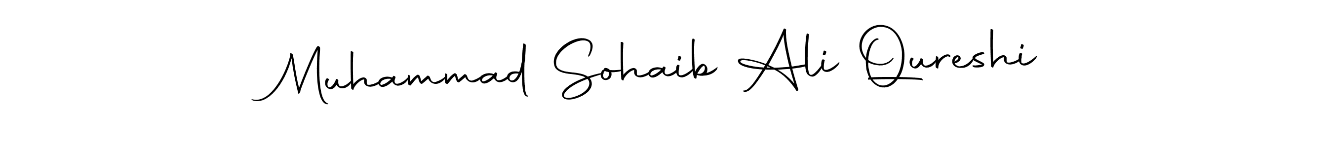 Use a signature maker to create a handwritten signature online. With this signature software, you can design (Autography-DOLnW) your own signature for name Muhammad Sohaib Ali Qureshi. Muhammad Sohaib Ali Qureshi signature style 10 images and pictures png