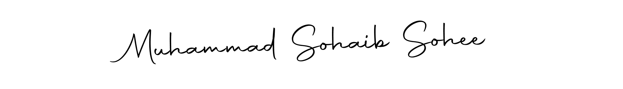 Similarly Autography-DOLnW is the best handwritten signature design. Signature creator online .You can use it as an online autograph creator for name Muhammad Sohaib Sohee. Muhammad Sohaib Sohee signature style 10 images and pictures png