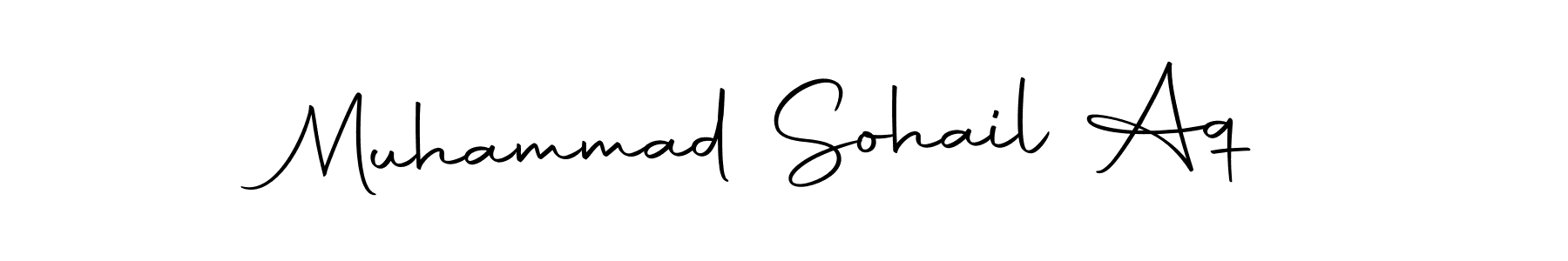 Muhammad Sohail Aq stylish signature style. Best Handwritten Sign (Autography-DOLnW) for my name. Handwritten Signature Collection Ideas for my name Muhammad Sohail Aq. Muhammad Sohail Aq signature style 10 images and pictures png