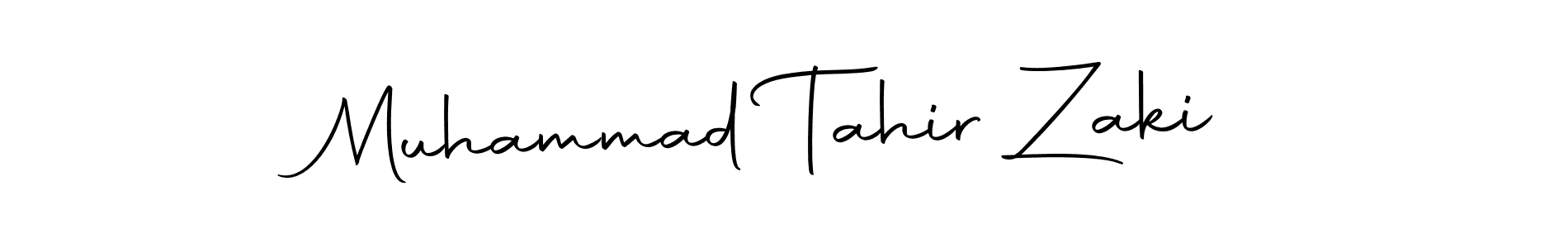 Also we have Muhammad Tahir Zaki name is the best signature style. Create professional handwritten signature collection using Autography-DOLnW autograph style. Muhammad Tahir Zaki signature style 10 images and pictures png