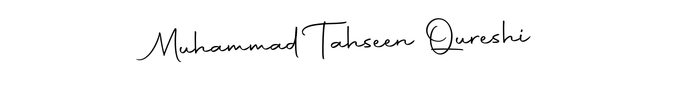 This is the best signature style for the Muhammad Tahseen Qureshi name. Also you like these signature font (Autography-DOLnW). Mix name signature. Muhammad Tahseen Qureshi signature style 10 images and pictures png