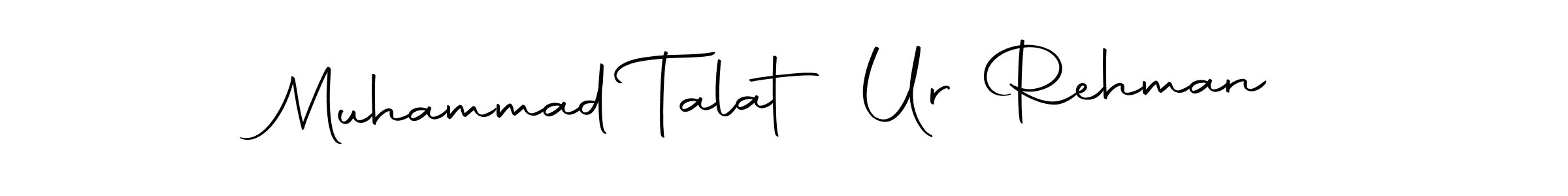 This is the best signature style for the Muhammad Talat Ur Rehman name. Also you like these signature font (Autography-DOLnW). Mix name signature. Muhammad Talat Ur Rehman signature style 10 images and pictures png