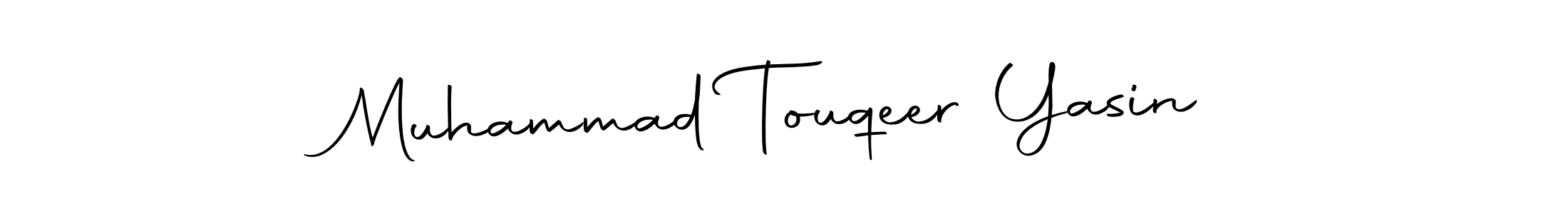 You can use this online signature creator to create a handwritten signature for the name Muhammad Touqeer Yasin. This is the best online autograph maker. Muhammad Touqeer Yasin signature style 10 images and pictures png