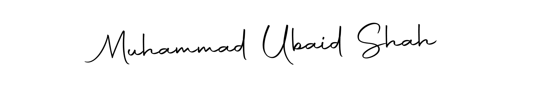 Use a signature maker to create a handwritten signature online. With this signature software, you can design (Autography-DOLnW) your own signature for name Muhammad Ubaid Shah. Muhammad Ubaid Shah signature style 10 images and pictures png