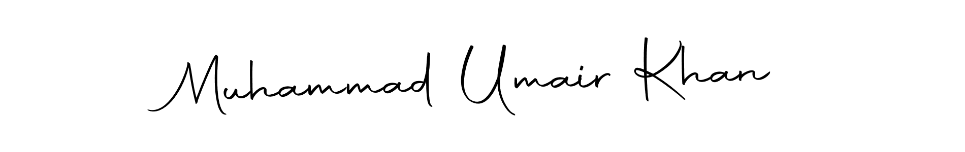 Make a beautiful signature design for name Muhammad Umair Khan. With this signature (Autography-DOLnW) style, you can create a handwritten signature for free. Muhammad Umair Khan signature style 10 images and pictures png