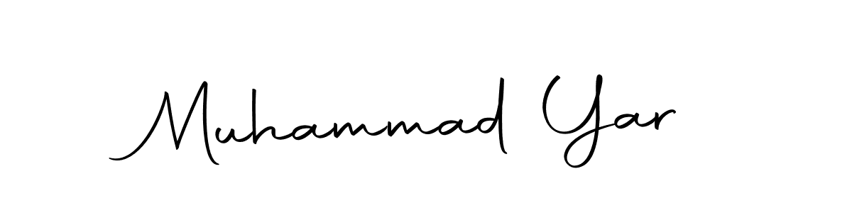 You should practise on your own different ways (Autography-DOLnW) to write your name (Muhammad Yar) in signature. don't let someone else do it for you. Muhammad Yar signature style 10 images and pictures png