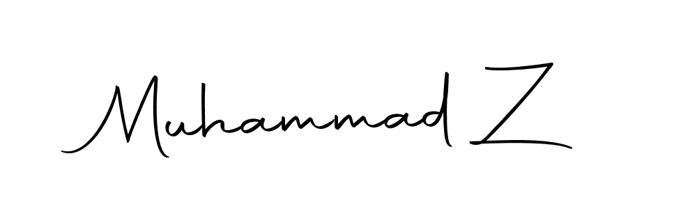 Also we have Muhammad Z name is the best signature style. Create professional handwritten signature collection using Autography-DOLnW autograph style. Muhammad Z signature style 10 images and pictures png